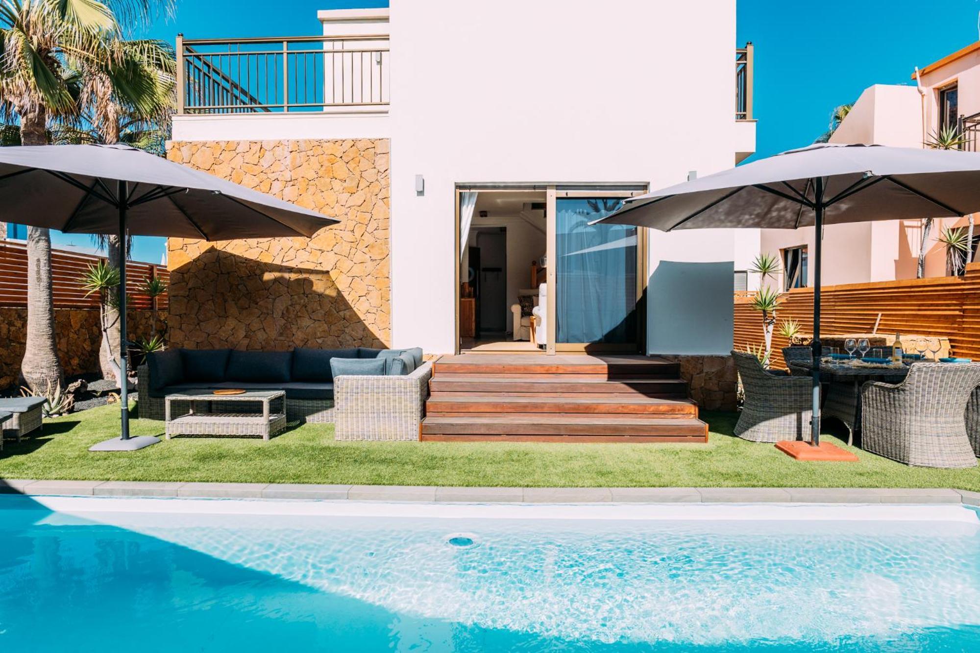 Paradise Beach House: Piscina Privada, Playa 100M Коралео Екстериор снимка