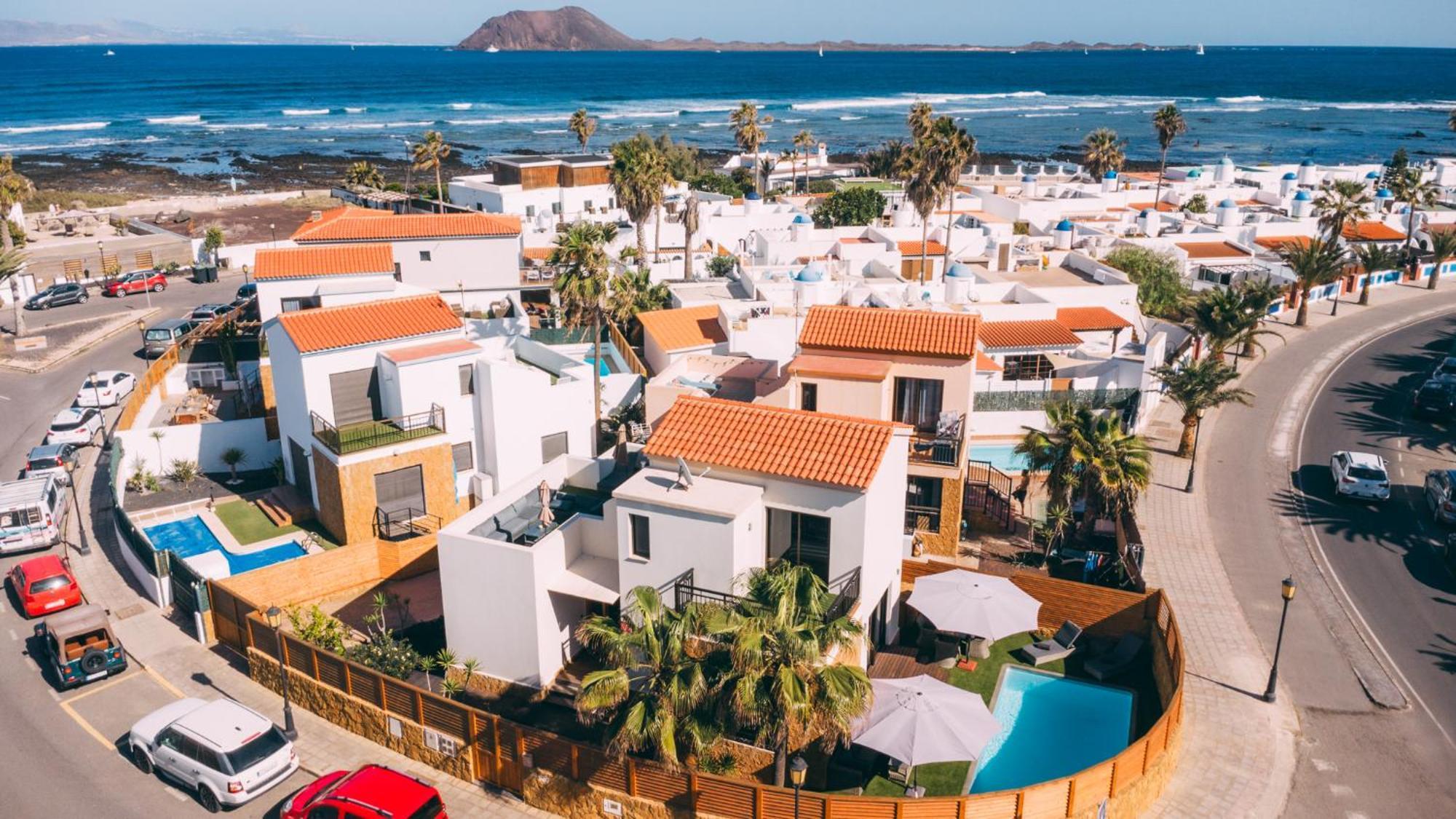Paradise Beach House: Piscina Privada, Playa 100M Коралео Екстериор снимка