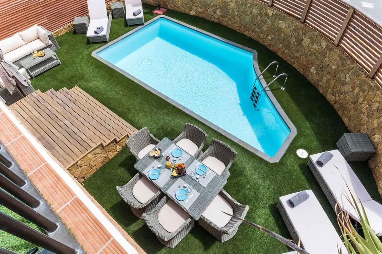 Paradise Beach House: Piscina Privada, Playa 100M Коралео Екстериор снимка